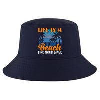 Life Is A Beach Cool Comfort Performance Bucket Hat