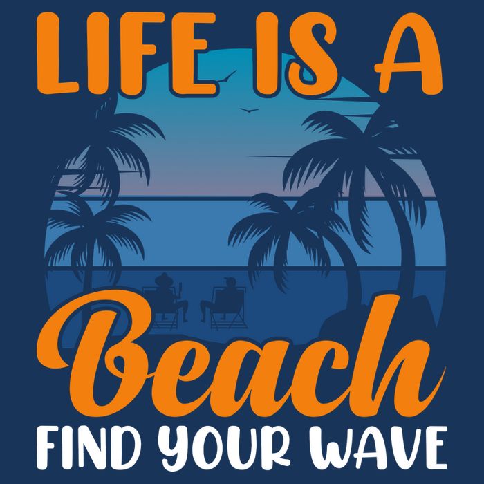 Life Is A Beach Sweatshirt