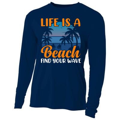 Life Is A Beach Cooling Performance Long Sleeve Crew