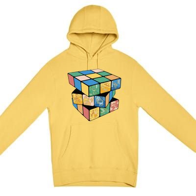 Life In A Playing Cube Premium Pullover Hoodie