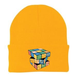 Life In A Playing Cube Knit Cap Winter Beanie