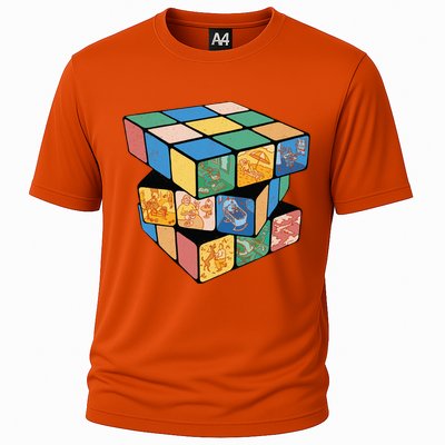 Life In A Playing Cube Cooling Performance Crew T-Shirt