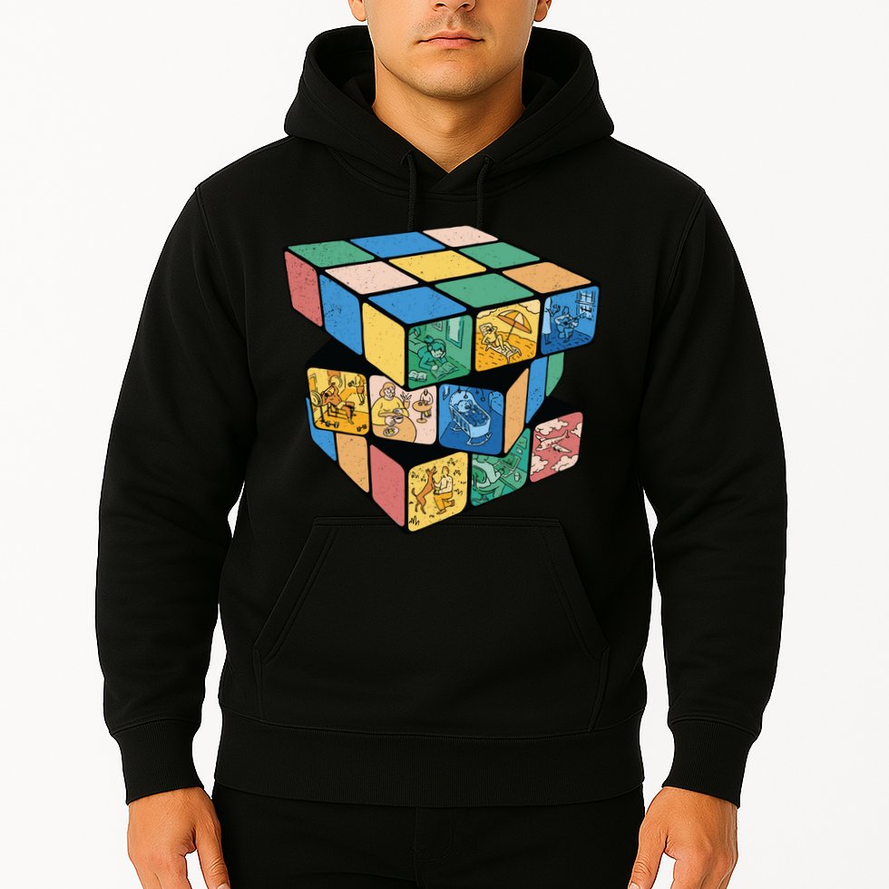 Life In A Playing Cube Hoodie