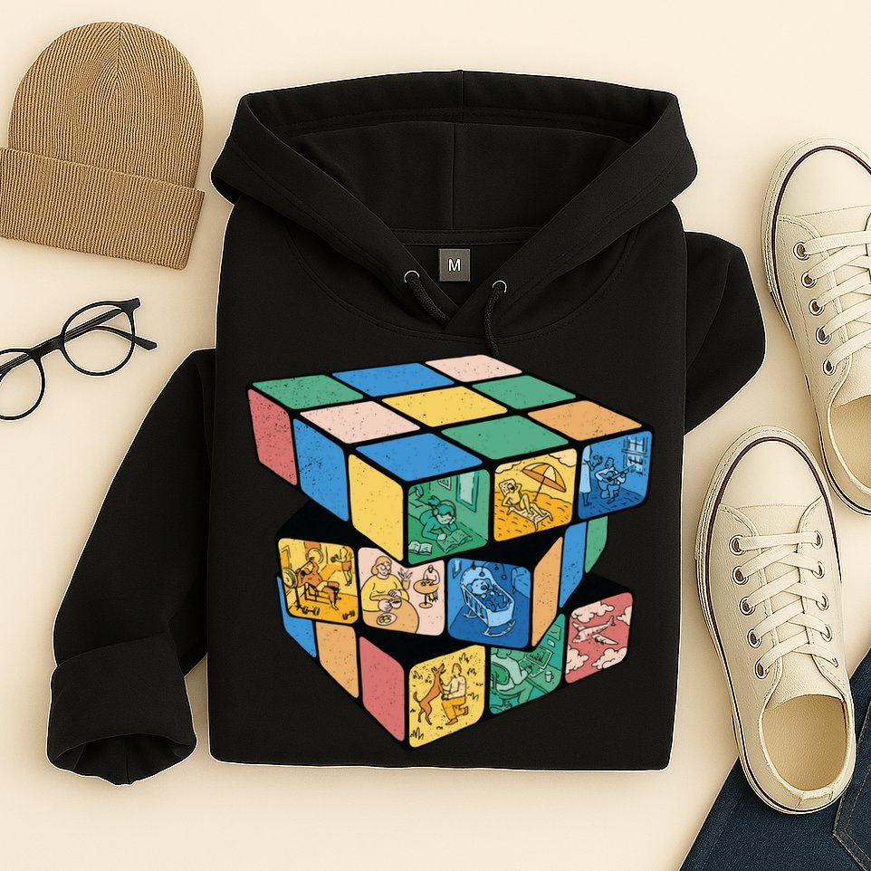 Life In A Playing Cube Hoodie