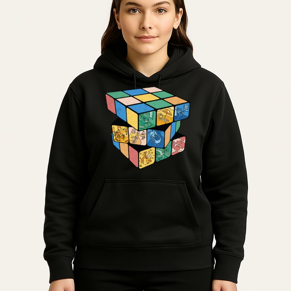 Life In A Playing Cube Hoodie