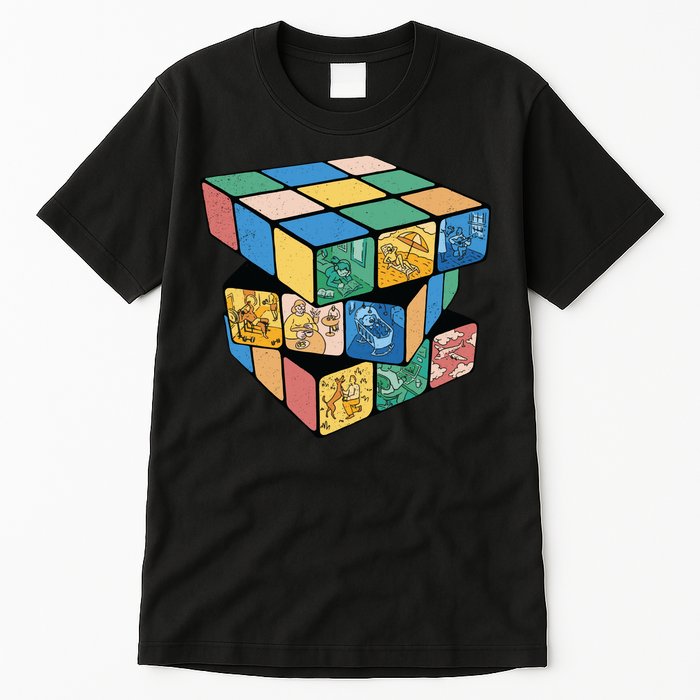 Life In A Playing Cube Tall T-Shirt
