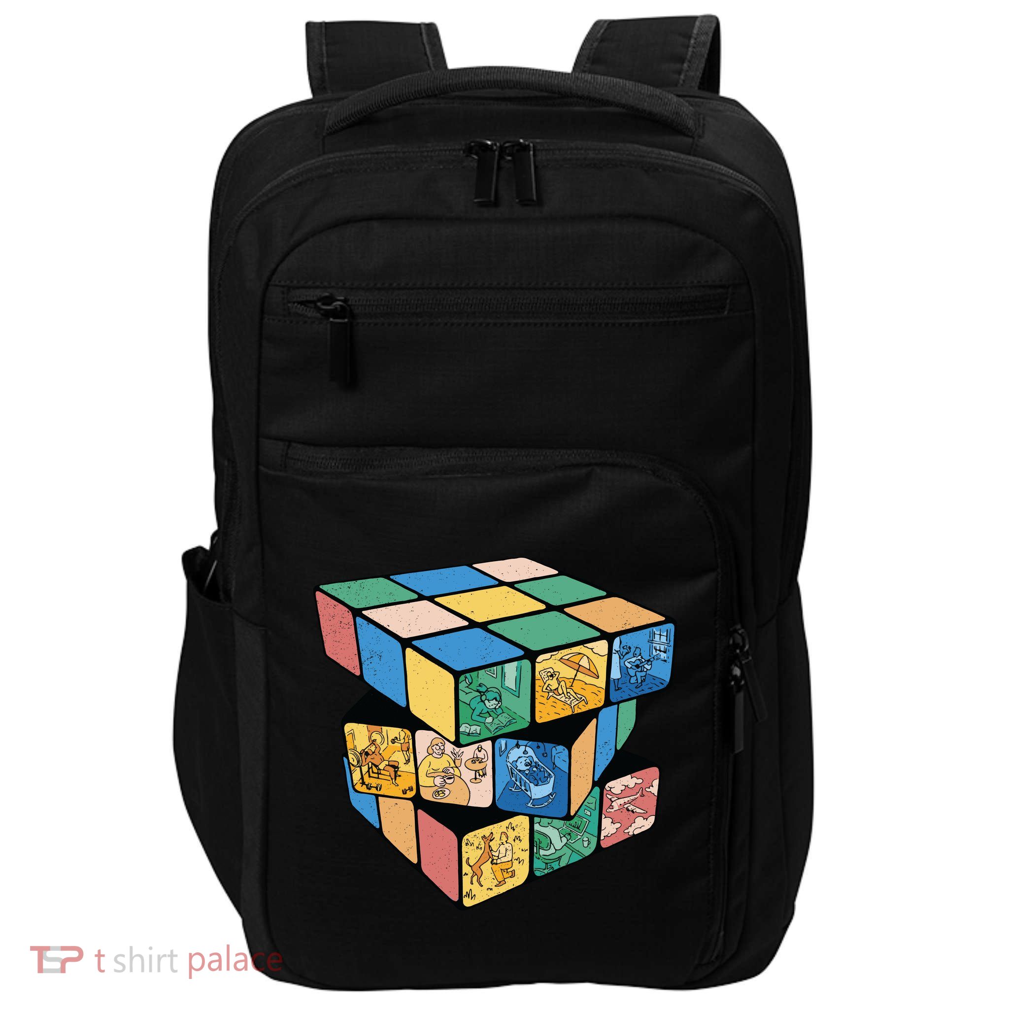 Life In A Playing Cube Impact Tech Backpack