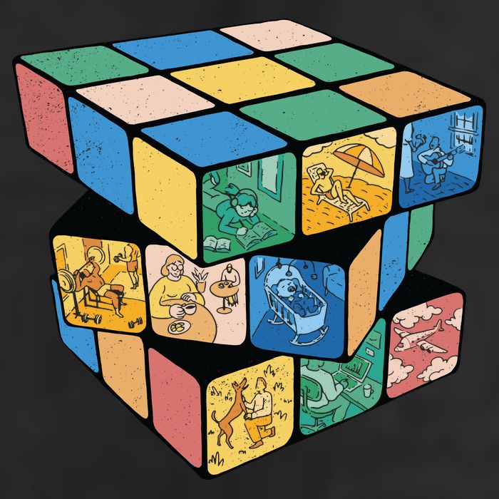 Life In A Playing Cube Beanie