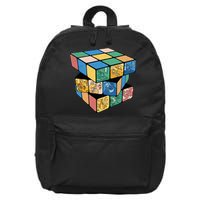 Life In A Playing Cube 16 in Basic Backpack