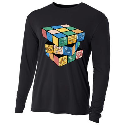 Life In A Playing Cube Cooling Performance Long Sleeve Crew