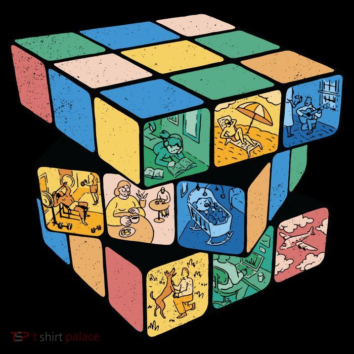 Life In A Playing Cube Tall Sweatshirt