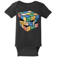 Life In A Playing Cube Baby Bodysuit