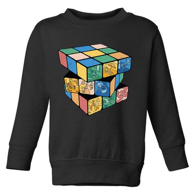 Life In A Playing Cube Toddler Sweatshirt
