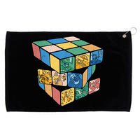 Life In A Playing Cube Grommeted Golf Towel