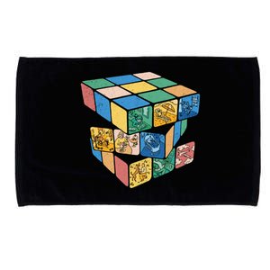 Life In A Playing Cube Microfiber Hand Towel