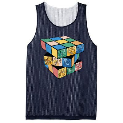 Life In A Playing Cube Mesh Reversible Basketball Jersey Tank