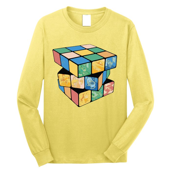 Life In A Playing Cube Long Sleeve Shirt