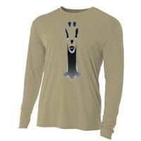 Locked In Alien & Funny Meme Vintage Cooling Performance Long Sleeve Crew