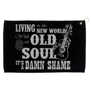 Living In A New World With An Old Soul Rich Men North Of Richmond Grommeted Golf Towel