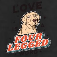 Love Is A Four Legged Word Cool Comfort Performance Bucket Hat