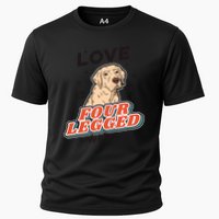Love Is A Four Legged Word Cooling Performance Crew T-Shirt