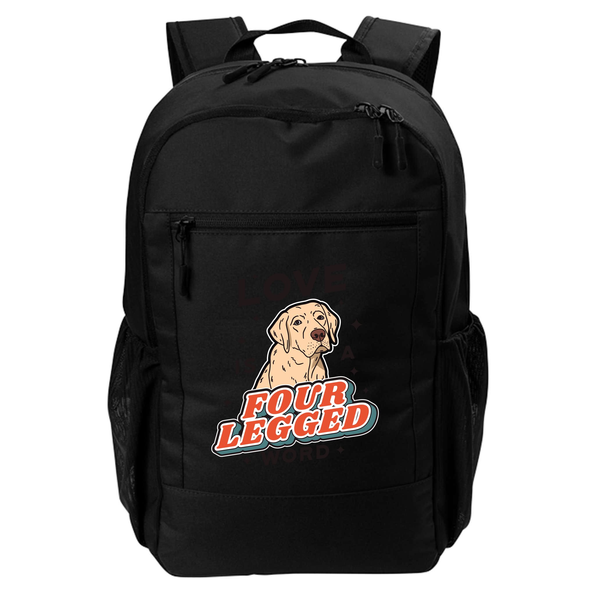 Love Is A Four Legged Word Backpack