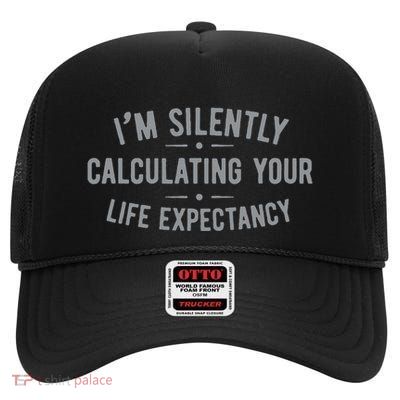 Life Insurance Actuaries Actuary Graduation Gift High Crown Mesh Back Trucker Hat