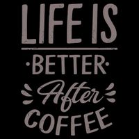 Life Is Better After Coffee 16 in Basic Backpack