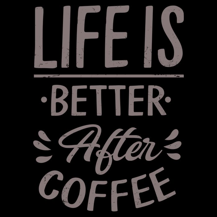 Life Is Better After Coffee 16 in Basic Backpack