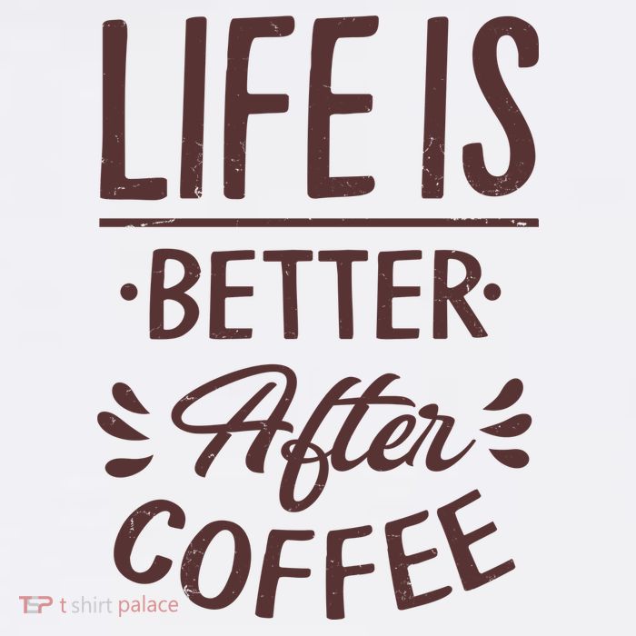 Life Is Better After Coffee Adult Drive Performance Visor