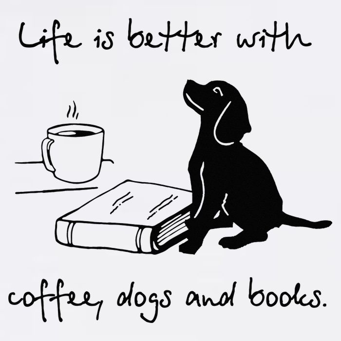 Life Is Better With Coffee Dogs and Books Mother's Day Visor