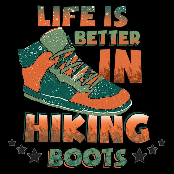 Life Is Better In Hiking Boots Gift Bag