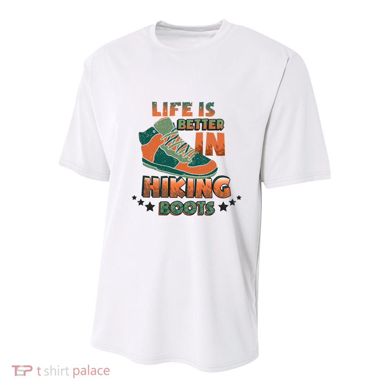 Life Is Better In Hiking Boots Gift Youth Performance Sprint T-Shirt