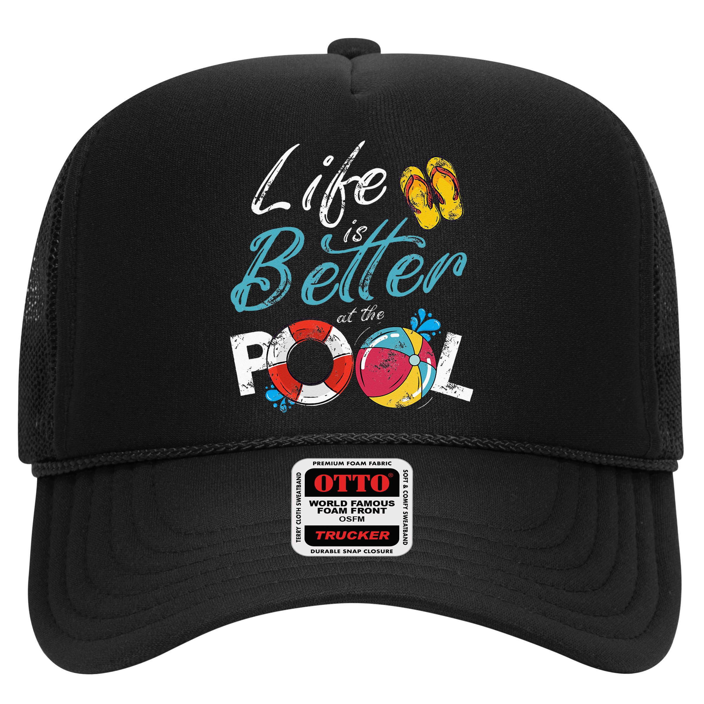Life is better at the Pool Vacation Hat