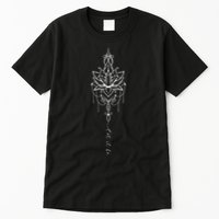 Let It Be Lotus Flower Mandala Boho Meditation Yoga Women Tall T-Shirt