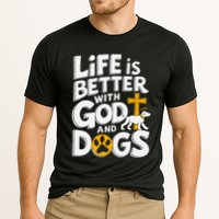 Life Is Better With God And Dogs Performance Shirt