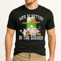 Life Is Better In The Garden Daddy Gnome For Retired Grandpa Gift Cooling Performance Crew T-Shirt