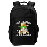 Life Is Better In The Garden Daddy Gnome For Retired Grandpa Gift Backpack