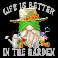 Life Is Better In The Garden Daddy Gnome For Retired Grandpa Gift Backpack