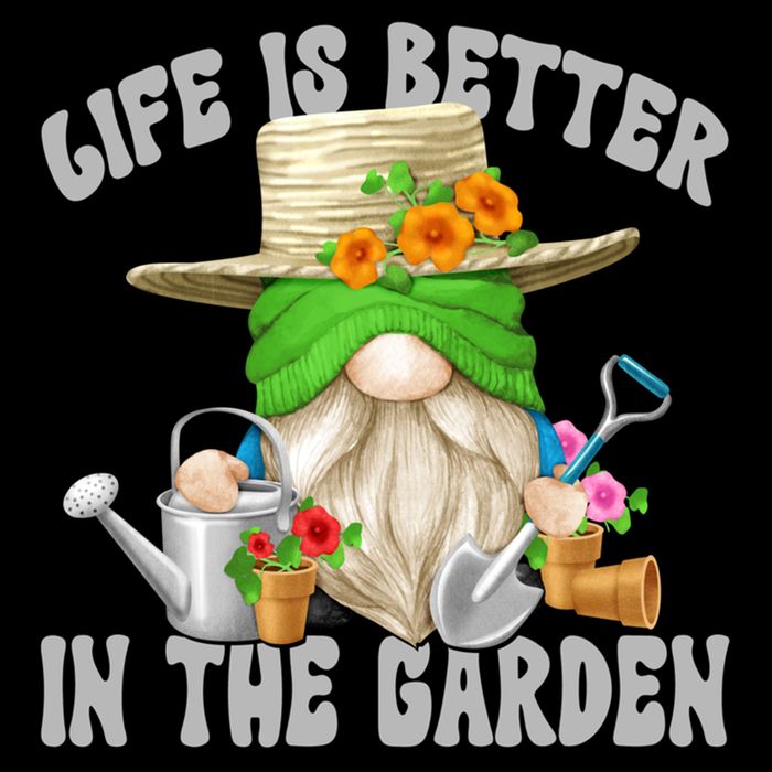 Life Is Better In The Garden Daddy Gnome For Retired Grandpa Gift Backpack