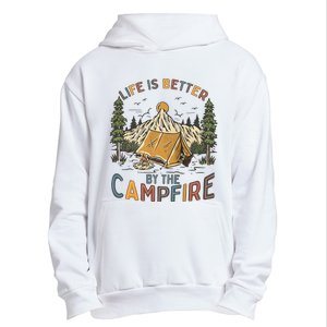 Life Is Better By The Campfire Camping Urban Pullover Hoodie