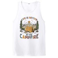 Life Is Better By The Campfire Camping PosiCharge Competitor Tank