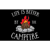 Life Is Better By The Campfire Scouts Camping Campfire Bumper Sticker