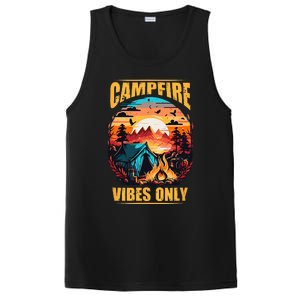 Life Is Better At The Campfire Funny Camper Camp Camping PosiCharge Competitor Tank