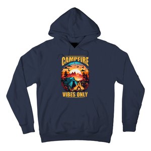 Life Is Better At The Campfire Funny Camper Camp Camping Hoodie