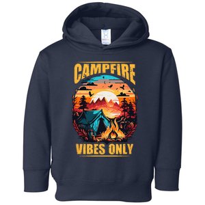 Life Is Better At The Campfire Funny Camper Camp Camping Toddler Hoodie