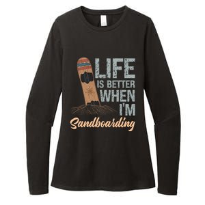 Life Is Better When IM Sandboarding Sandboarding Sand Dunes Great Gift Womens CVC Long Sleeve Shirt