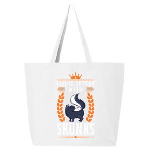 Life Is Better With Skunks Gift 25L Jumbo Tote