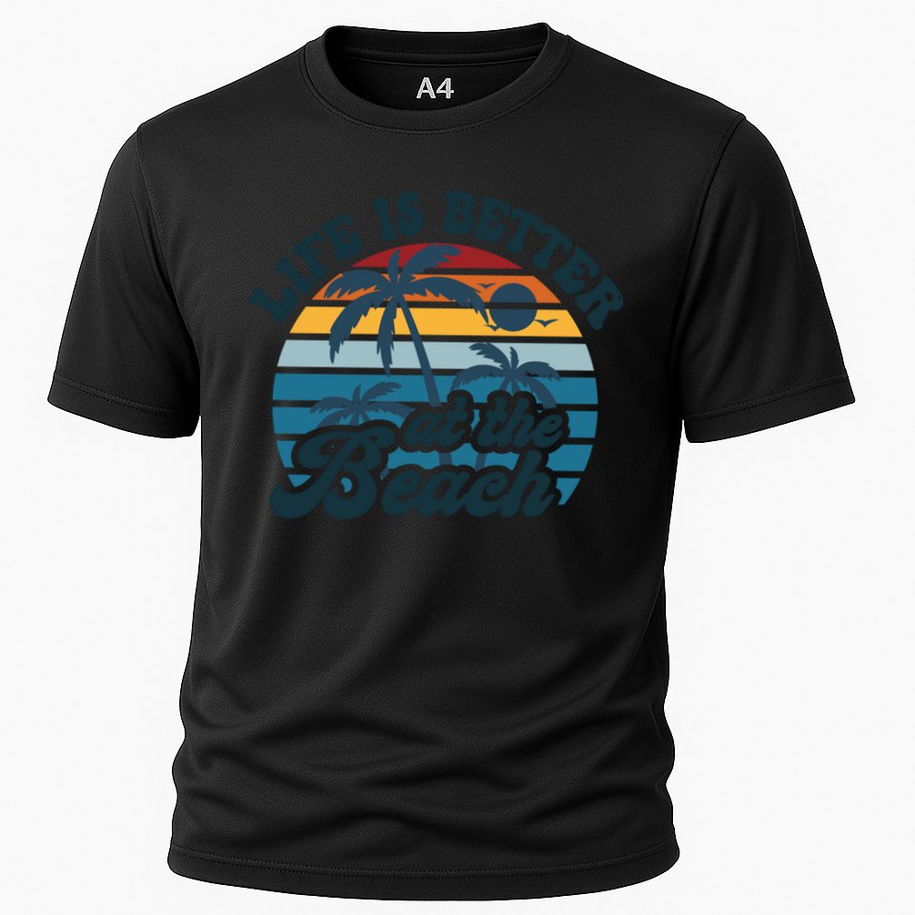 Life Is Better At The Beach Girls Trip Summer Vacation Retro Great Gift Performance Shirt