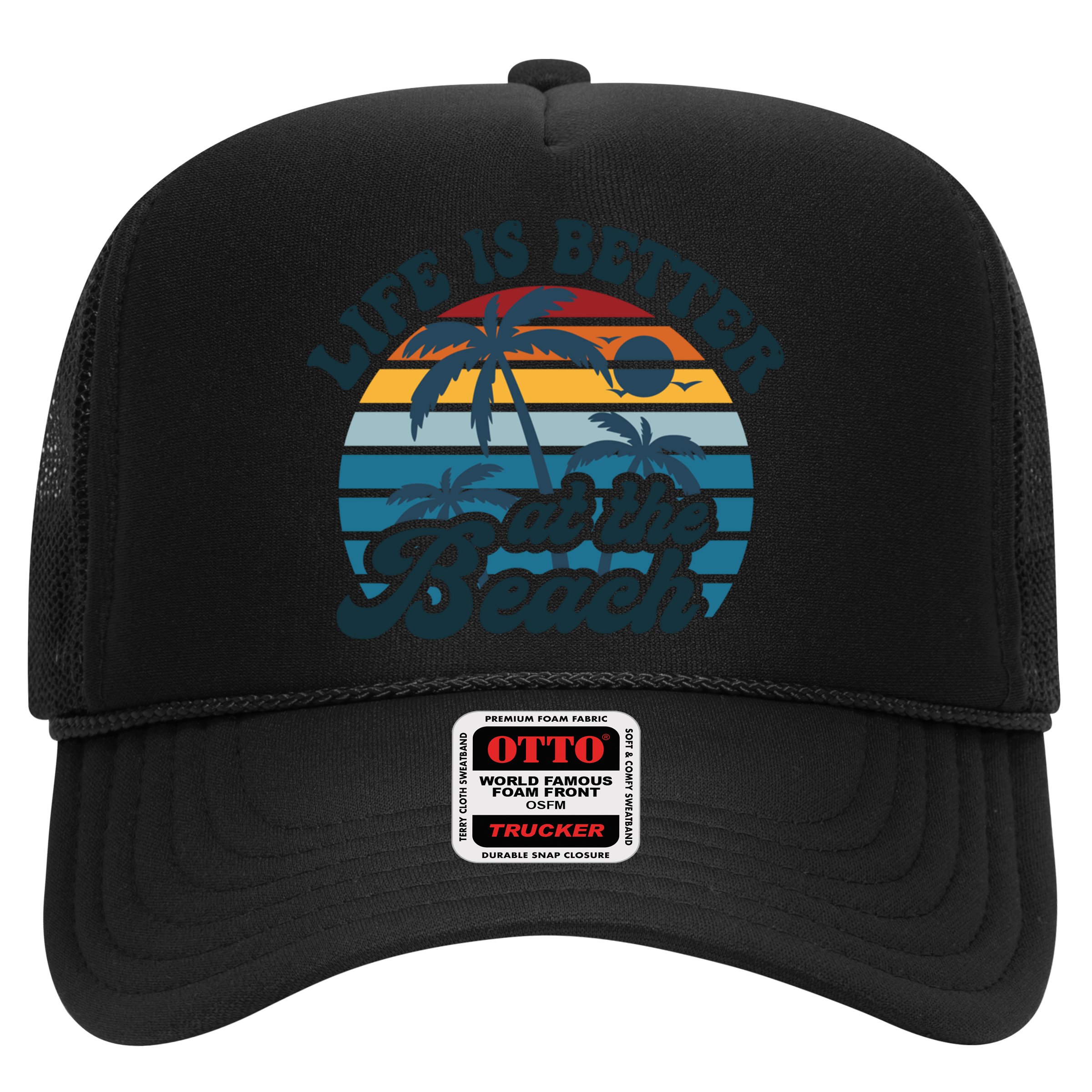 Life Is Better At The Beach Girls Trip Summer Vacation Retro Great Gift Hat